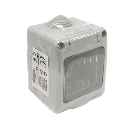 041023 CAJA DE SUPERFICIE CON TAPA 2 MODULOS