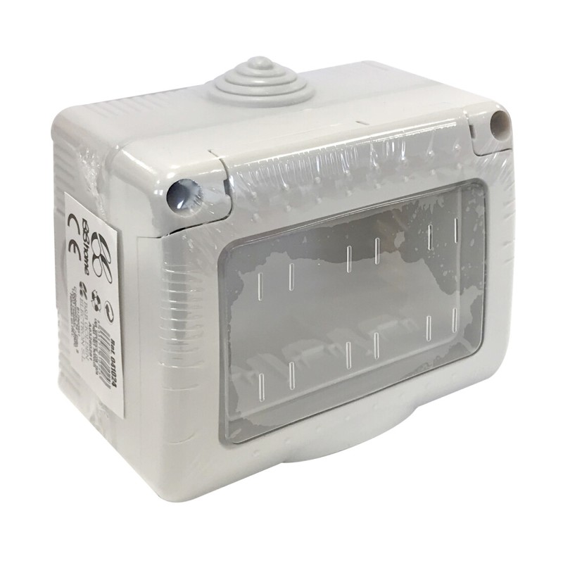 041024 CAJA DE SUPERFICIE CON TAPA 3 MODULOS