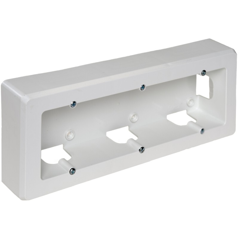 93 ZOCALO 3 ELEMENTOS BLANCO SOLERA 253x96x43mm