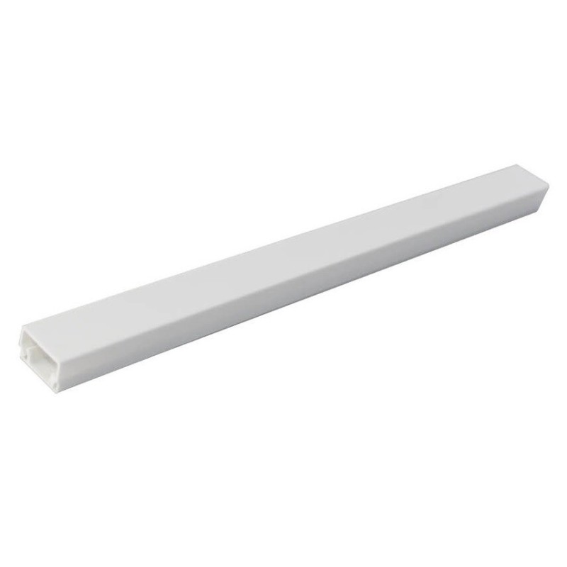 300611 MINI-CANALETA ELÉCTRICA BLANCA ADHESIVA 2M 10X15MM GSC