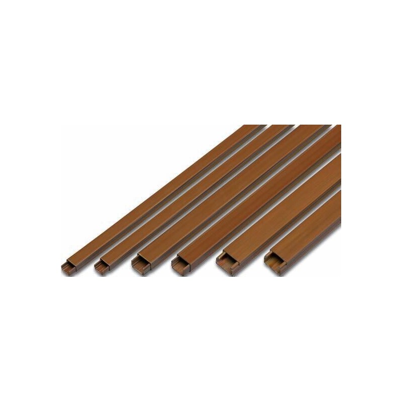 71628A 2m CANALETA ADHESIVA MARRON 10x16mm 71628A 2m CANALETA ADHESIVA MARRON 10x16mm
