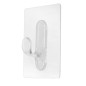 P4001T BL PERCHA LENGUA PLASTICA C-VENTOSA 80x150m