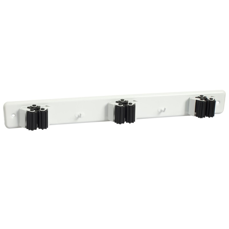 E1003B CUELGA ESCOBAS TRIPLE C-TORNILLOS KOPPELS