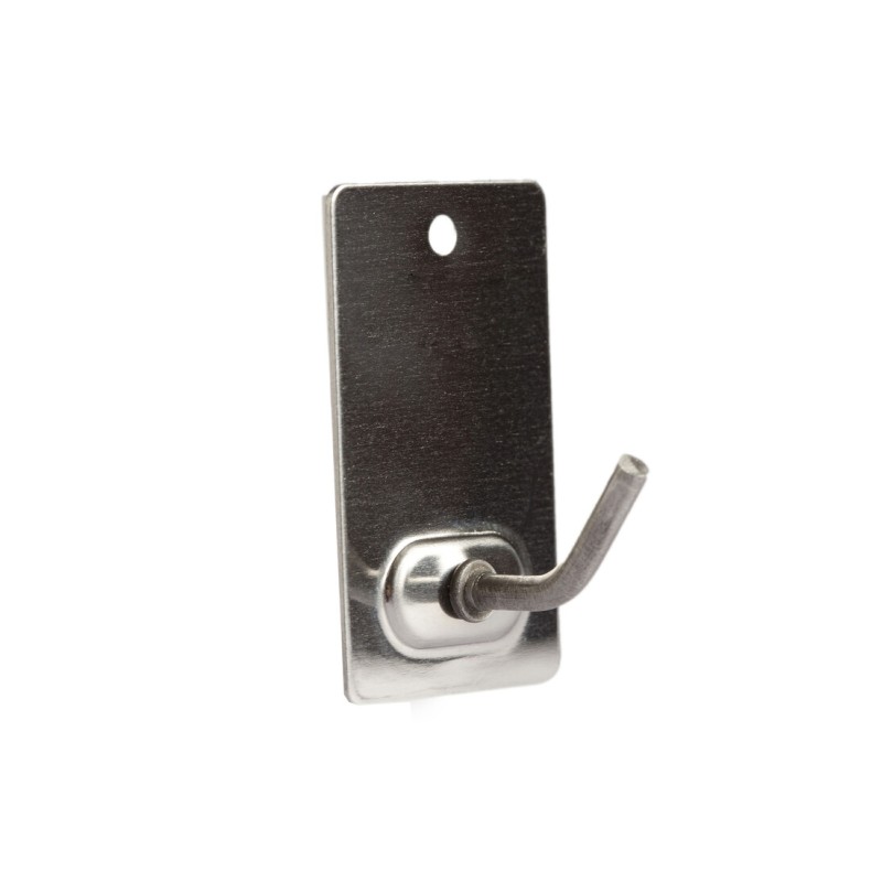 P2001I BL3 PERCHA ADHESIVA ACERO 26x43mm KOPPELS