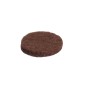 F1004M BL 12ud FIELTRO REDONDO ADHESIVO ø20mm KOPP