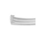 B2001B 6m BURLETE PUERTA-VENTANA TIPO "E" BLANCO