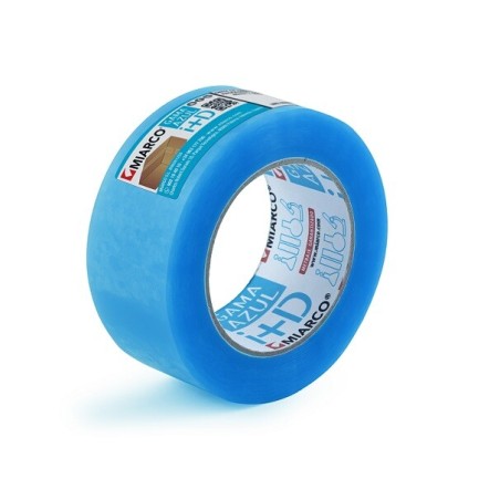 24691 CINTA ADHESIVA POLIPROPILENO GAMA AZUL TRANSPARENTE 48mm x 132m MIARCO