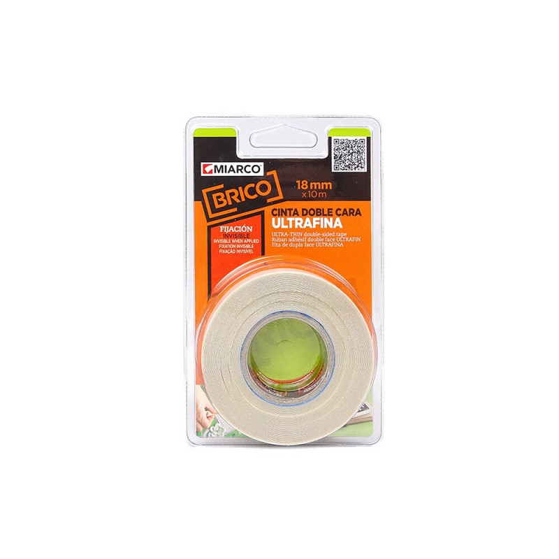 11046 CINTA DOBLE CARA ULTRAFINA 10x18mm MIARCO