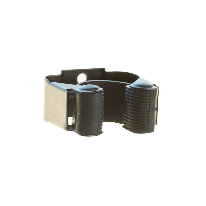 E1006N CUELGA ESCOBAS PINZA NEGRO ADHESIVO O TORNILLO KOPPELS