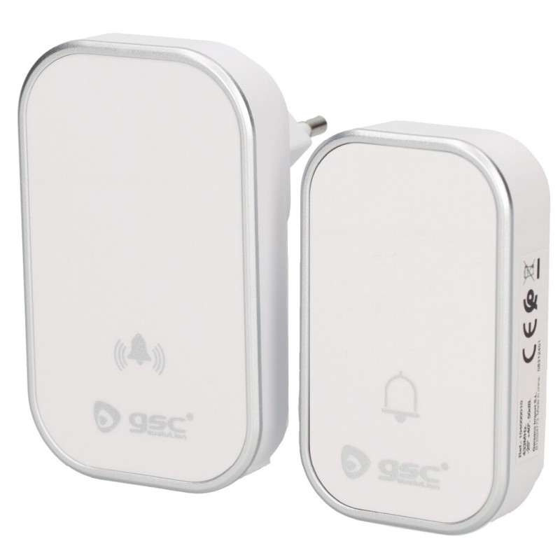 104000010 TIMBRE INALAMBRICO KINETICO BLANCO PLUMTRE GSC