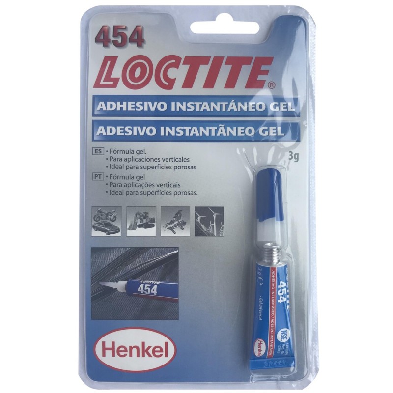 454 BL 3gr LOCTITE ADHESIVO INSTANTANEO GEL