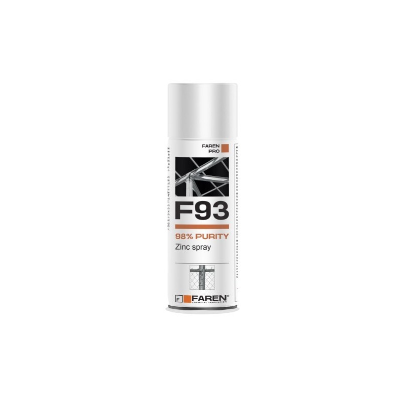 F93 SPRAY GALVANIZADO CINC PROFESIONAL 98% 400ml-