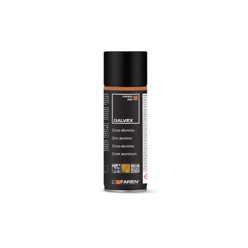 934003 400ml SPRAY GALVANIZADO CINC C-ALUM GALVEX
