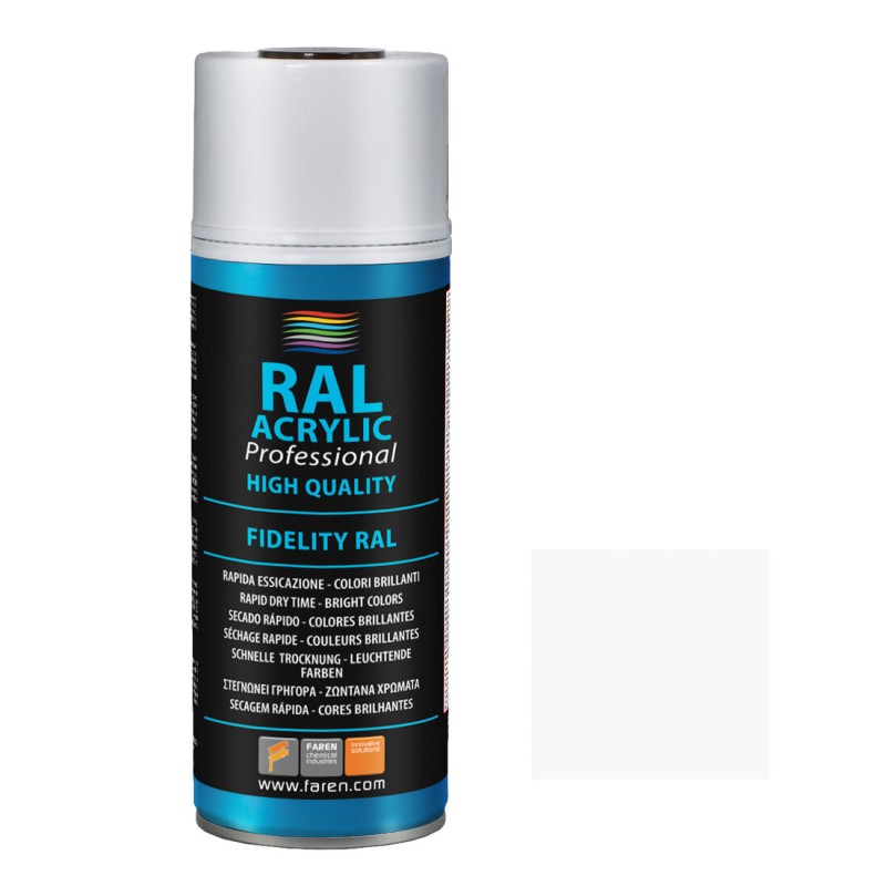 6VD400 SPRAY PINTURA BLANCO TRAFICO RAL 9016 400ml