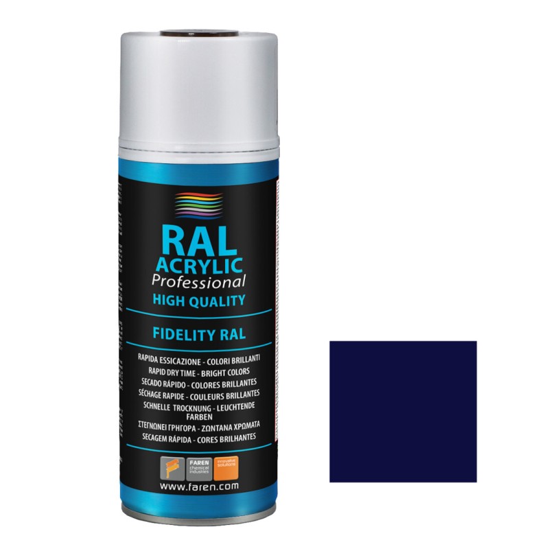 6VO400 SPRAY PINTURA AZUL ULTRAMAR RAL 5002 400ml FAREN