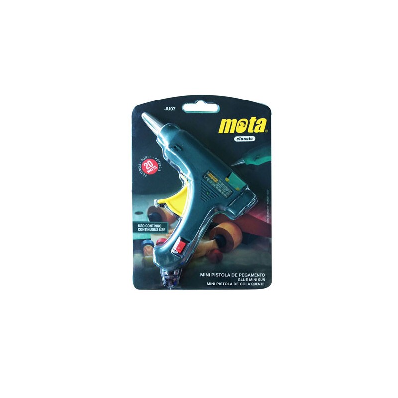 JU07 PISTOLA DE PEGAR HOT MELT 7 mm - MOTA JU07 PISTOLA DE PEGAR HOT MELT 7 mm - MOTA