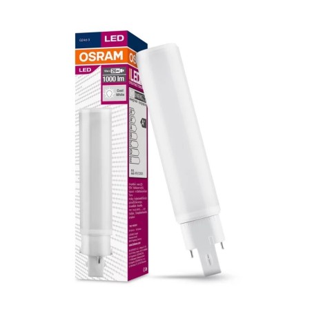 558601 LAMPARA DULUX D LED 2 PIN 9W G24D3 4000K