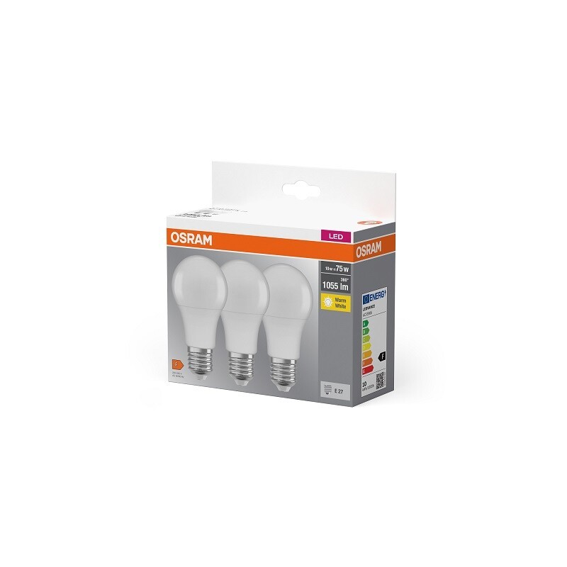 819436 3u LAMPARA STANDARD LED E27 10W 2700K BASE OSRAM