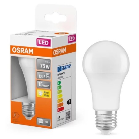 122529 LAMPARA STANDARD LED E27 10W 2700K STAR OSRAM