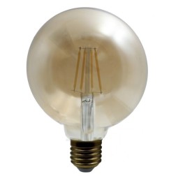 121163 BOMBILLA LED GLOBO GOLDEN G95 E27 12W 3000K B&B