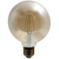 121169 BOMBILLA LED GLOBO GOLDEN G125 E27 12W 3000K B&B