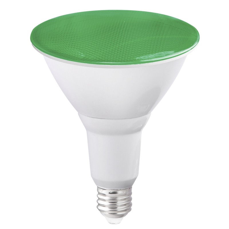 200620027 LAMPARA PAR38 LED 15W E27 VERDE IP65 GSC