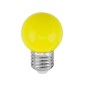 200605007 LAMPARA LED ESFERICA 1W E27 AMARILLO GSC