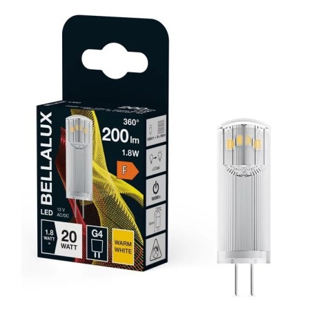 135932 LAMPARA LED G4 1,8W 2700K 12V BELLALUX