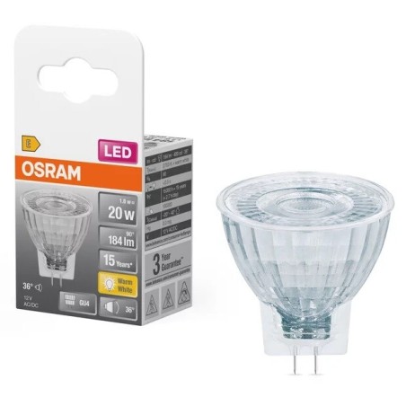 433403 LAMPARA LED GU4 2,5W 2700K 12V MR11 STAR OSRAM