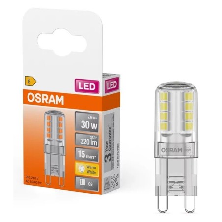 432338 LAMPARA LED G9 2,6W 2700K OSRAM