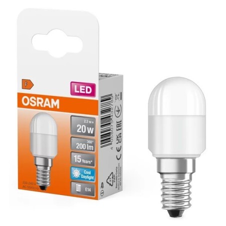 432789 LAMPARA T26 LED MATE E14 2,3W 6500K SPECIAL OSRAM