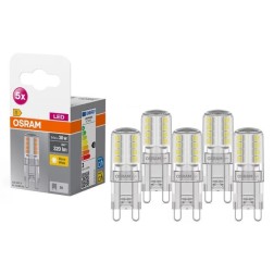 758063 5u LAMPARA LED G9 2,6W 2700K BASE OSRAM