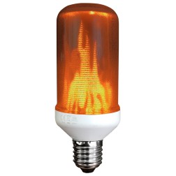 2600454 LAMPARA LED DECORATIVA EFECTO LLAMA E27 3W