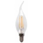 09351 LAMPARA VELA PUNTA FIL LED E14 3,2W 3000K F37 LEDESMA