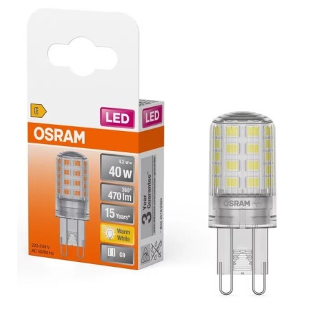 432390 LAMPARA LED G9 3,8W 2700K OSRAM