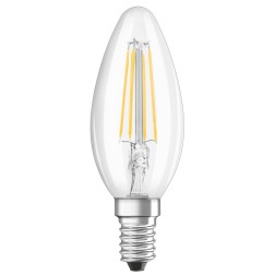 467776 LAMPARA VELA FIL LED E14 3,4W 2700K RETROFIT OSRAM