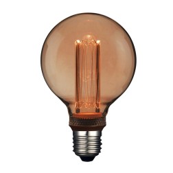 2601215 LAMPARA GLOBO FIL LED E27 4W 1800K G95