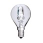 40017 LAMPARA ESFERICA HALOGENA CLARA 42W E14 40017 LAMPARA ESFERICA HALOGENA CLARA 42W E14