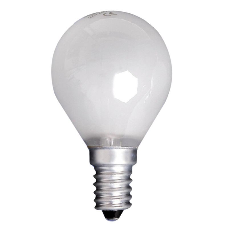 2600962 LAMPARA ESFERICA HALOGENA MATE 42W E14