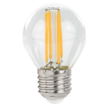 WOJ+14335 LAMPARA ESFERICA LED CRISTAL 4W E27 4000K SPECTRUM