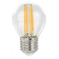 WOJ+14335 LAMPARA ESFERICA LED CRISTAL 4W E27 4000K SPECTRUM