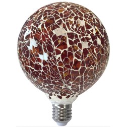 2601966-NA LAMPARA LED TIFFANY E27 4W NARANJA