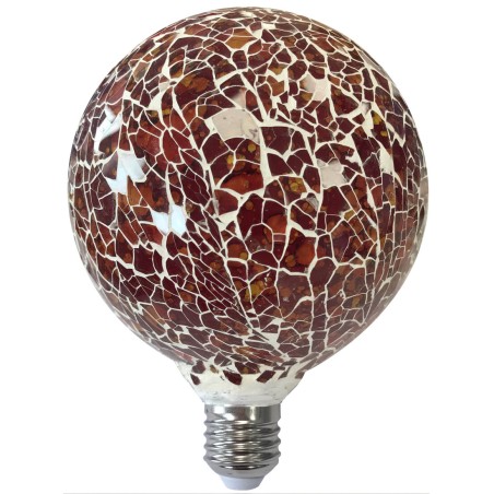 2601966-NA LAMPARA LED TIFFANY E27 4W NARANJA