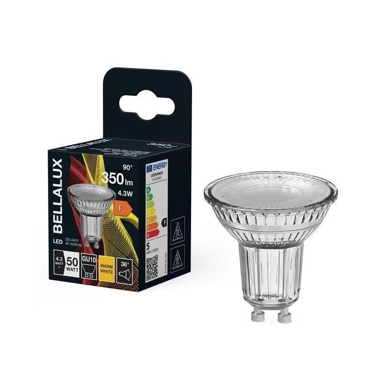 112780 LAMPARA DICROICA LED 3,6W GU10 2700K BELLAL