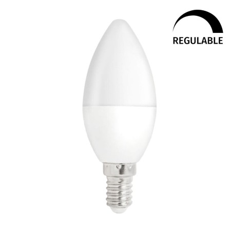 WOJ+13035_4W LAMPARA VELA LED 4W E14 6500K SPECTRUM