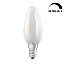 436985 LAMPARA VELA FIL LED MATE REGULABLE E14 5W 2700K RETROFIT OSRAM