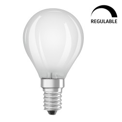 436923 LAMPARA ESFERICA FIL LED MATE REGULABLE E14 5W 2700K RETROFIT OSRAM