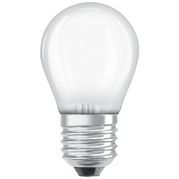 466210 LAMPARA ESFERICA FIL LED MATE E27 4,5W 6500K RETROFIT OSRAM