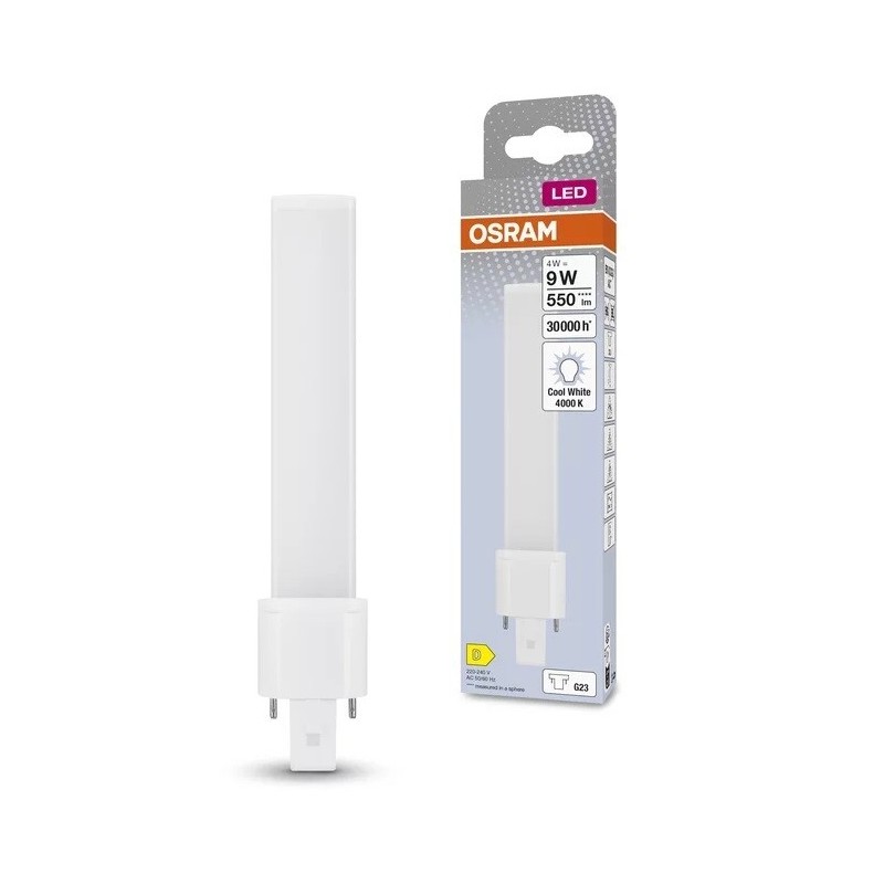 558045 LAMPARA PL DULUX S LED 4,5W G23 4000K OSRAM 558045 LAMPARA PL DULUX S LED 4,5W G23 4000K OSRAM