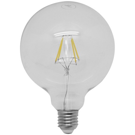 2601912 LAMPARA GLOBO FILAMENTO LED E27 4W 2800K